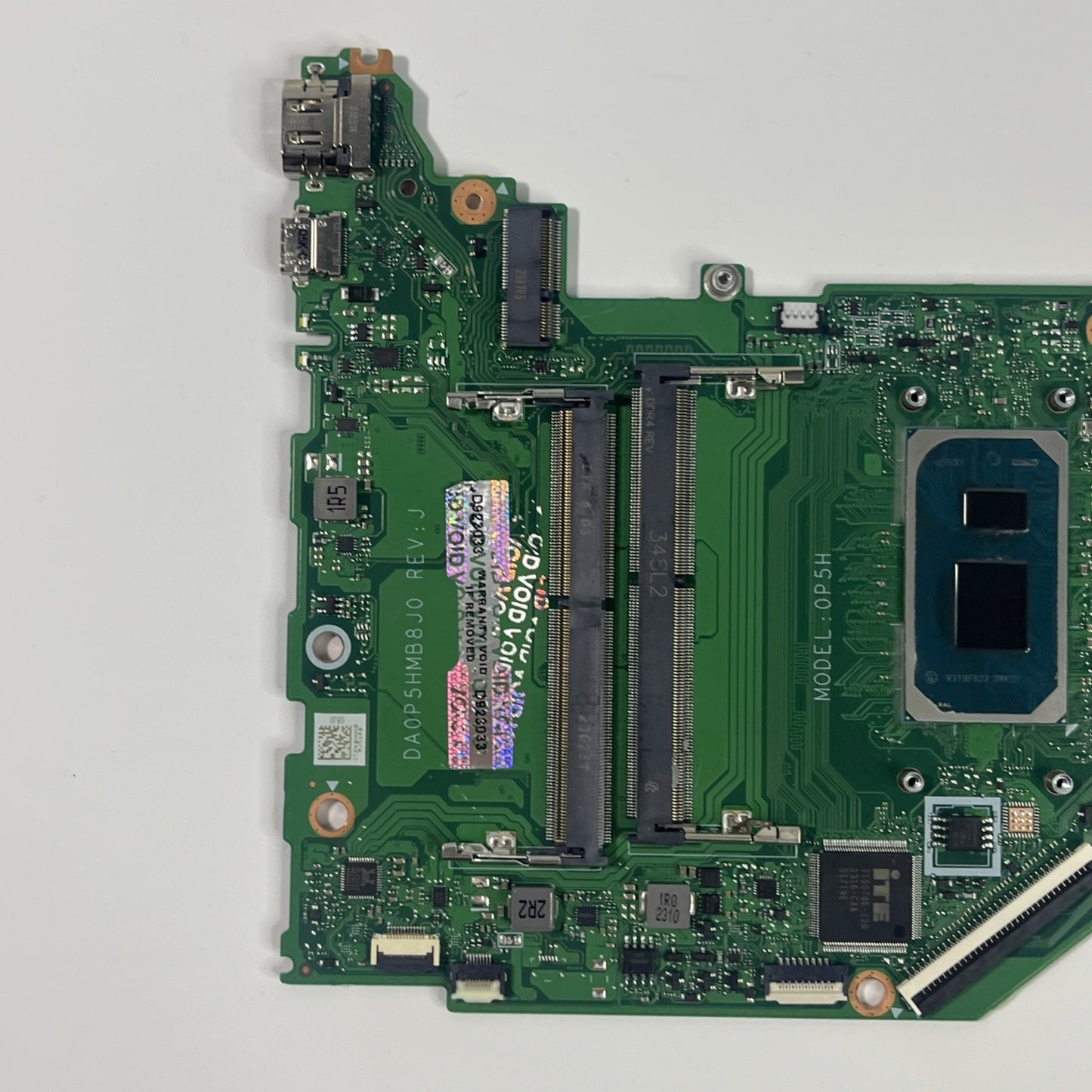HP 15S-FQ Laptop Motherboard  Core I5-1235U DA0P5HMB8J0.Power Up No Display