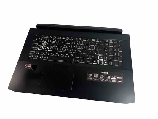 Acer Nitro 5 AN517-41  N20C2 Complete Palm Rest Assembly UK Keyboard AP3BH000220