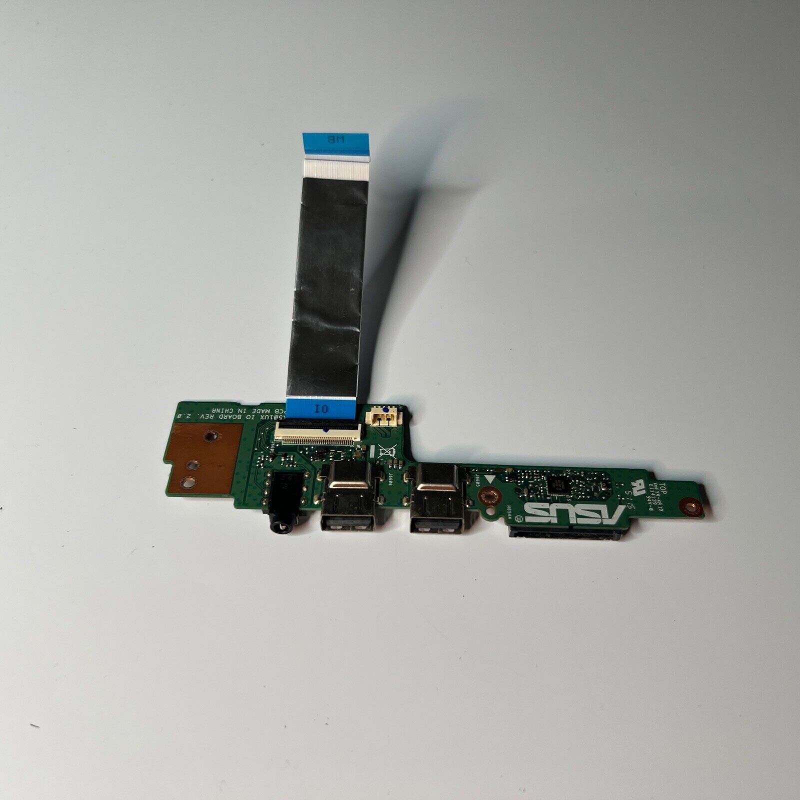 Asus K501U USB Audio Card Reader Board and Cable 60NB0A60-IO1020-201