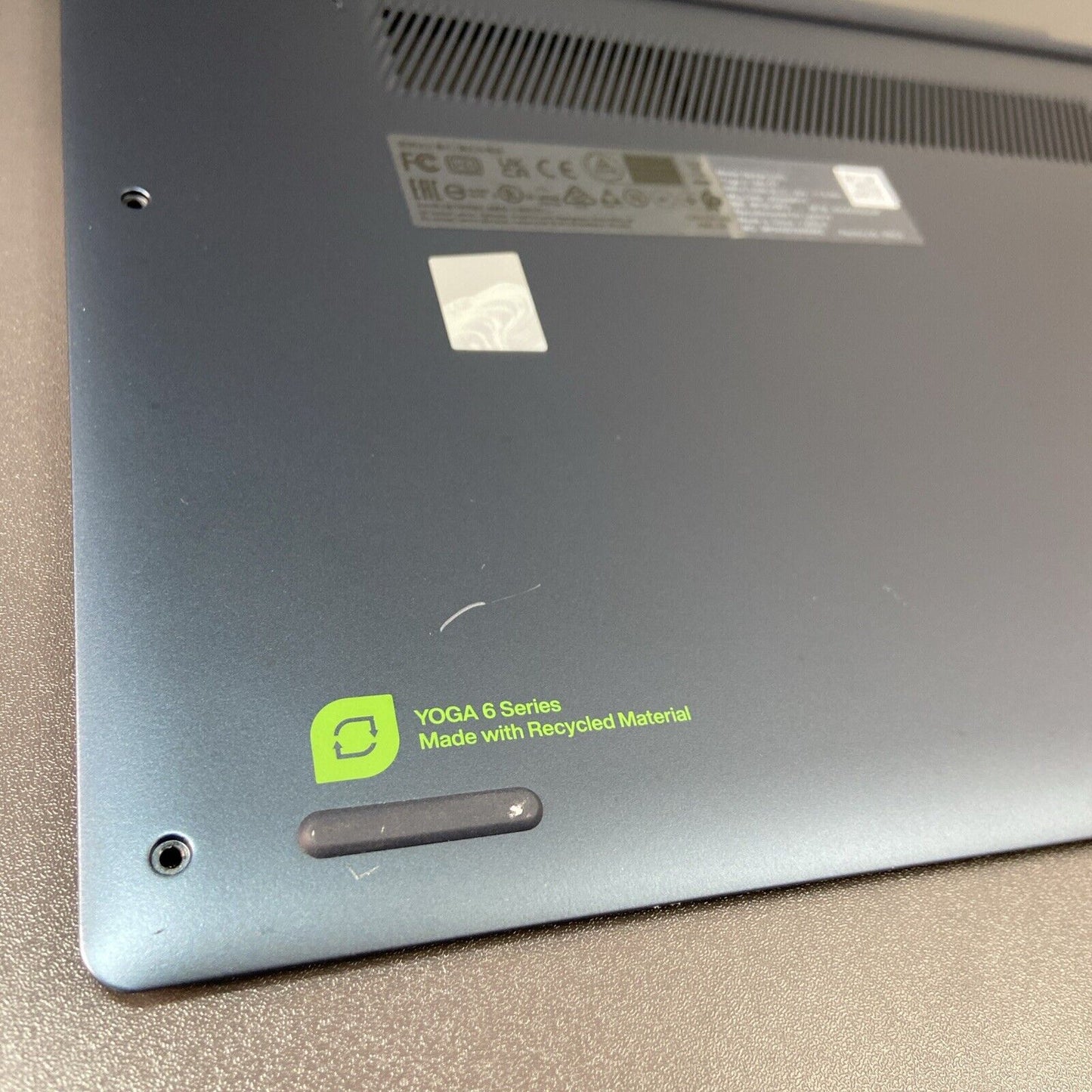Lenovo Yoga 6 13ALC7 82UD Base Bottom Lower Case AP3SJ000300 5CB1H23778