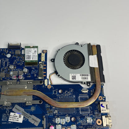 Genuine HP Pavilion 15-AY167SA Motherboard i5 7th Gen +heatsink+fan