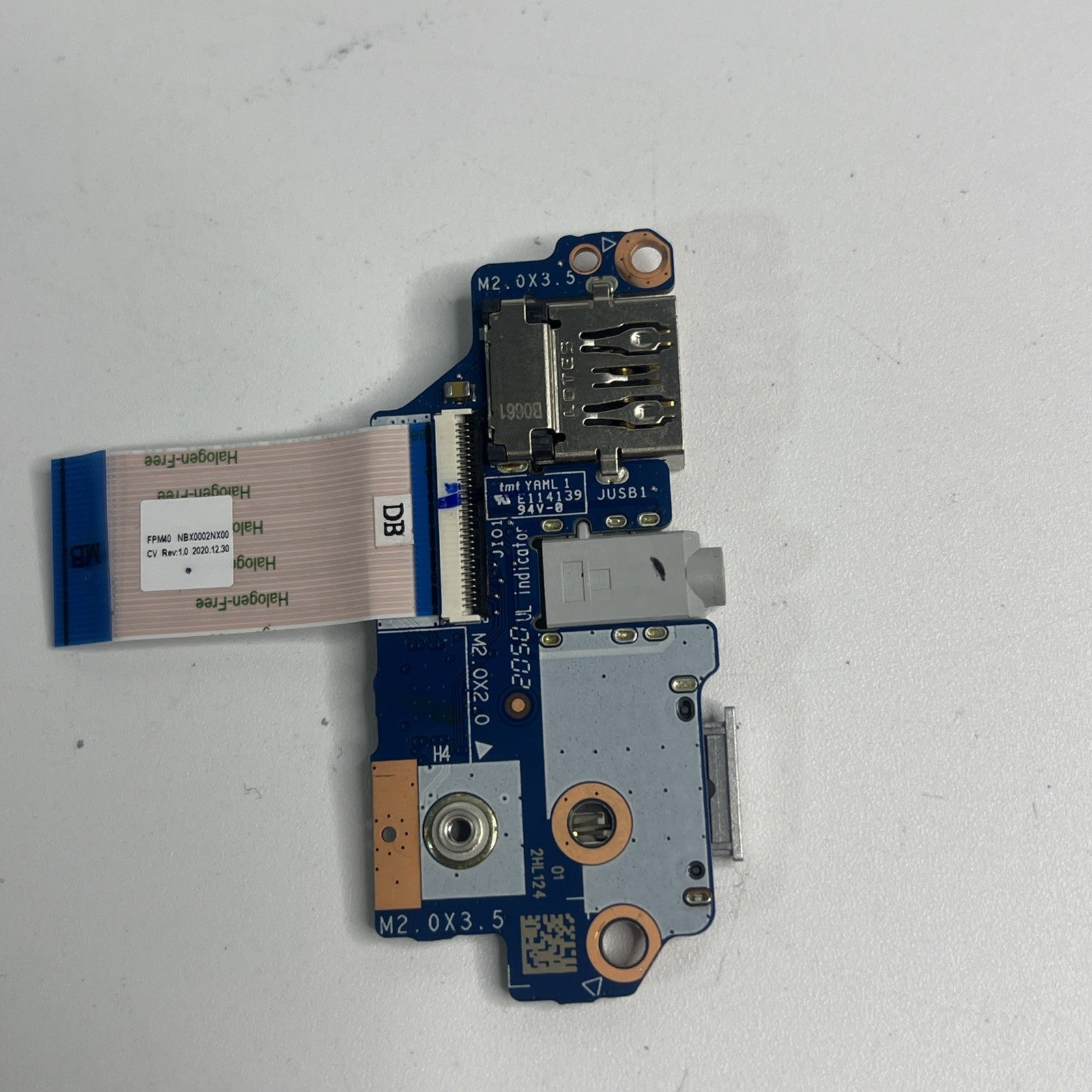 For HP EliteBook X360 1040 G7 1030 G7 USB Audio Small Board LS-J447P