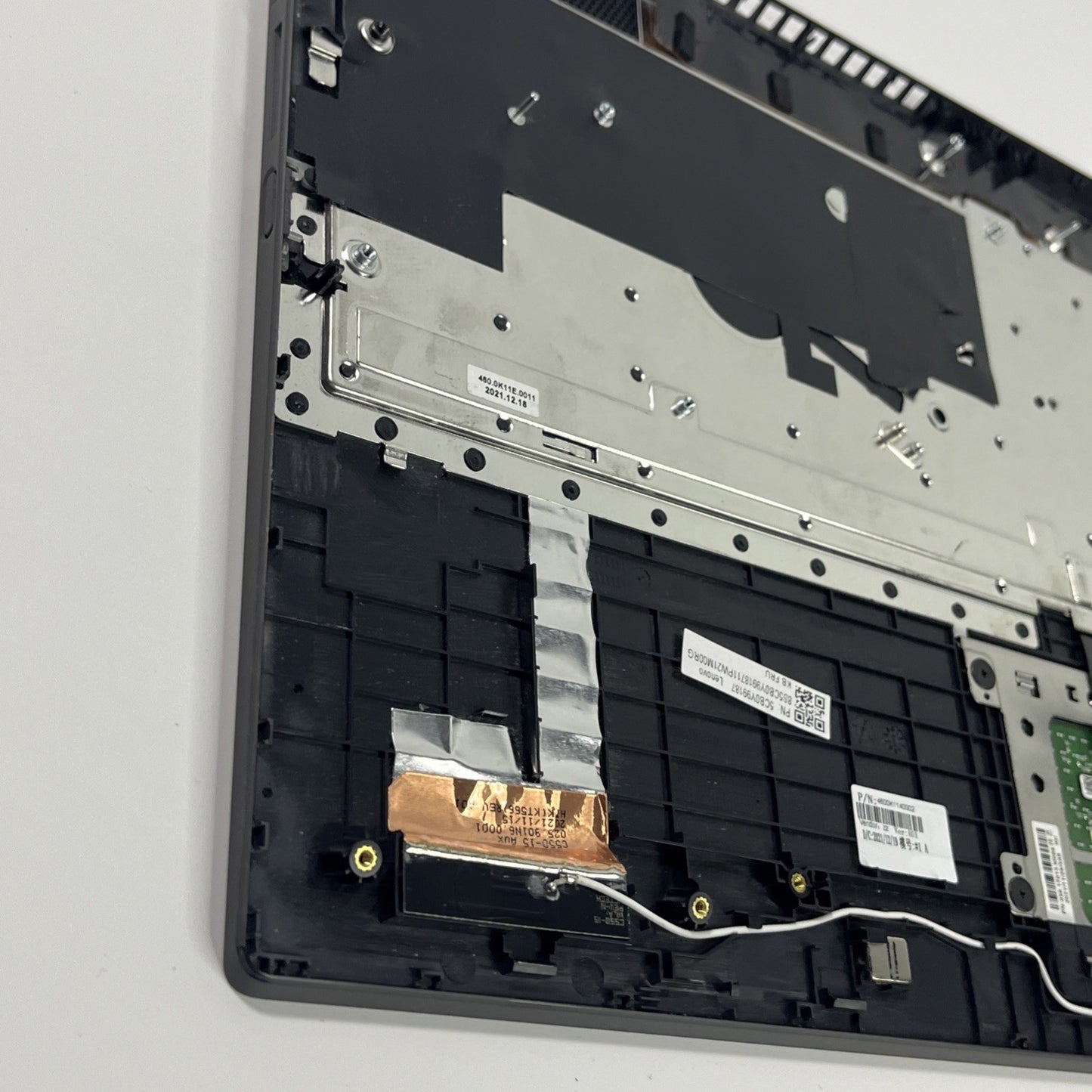 Genuine Grey Lenovo Ideapad Flex 5-15 15ITL05 Complete Palmrest Keyboard Cover