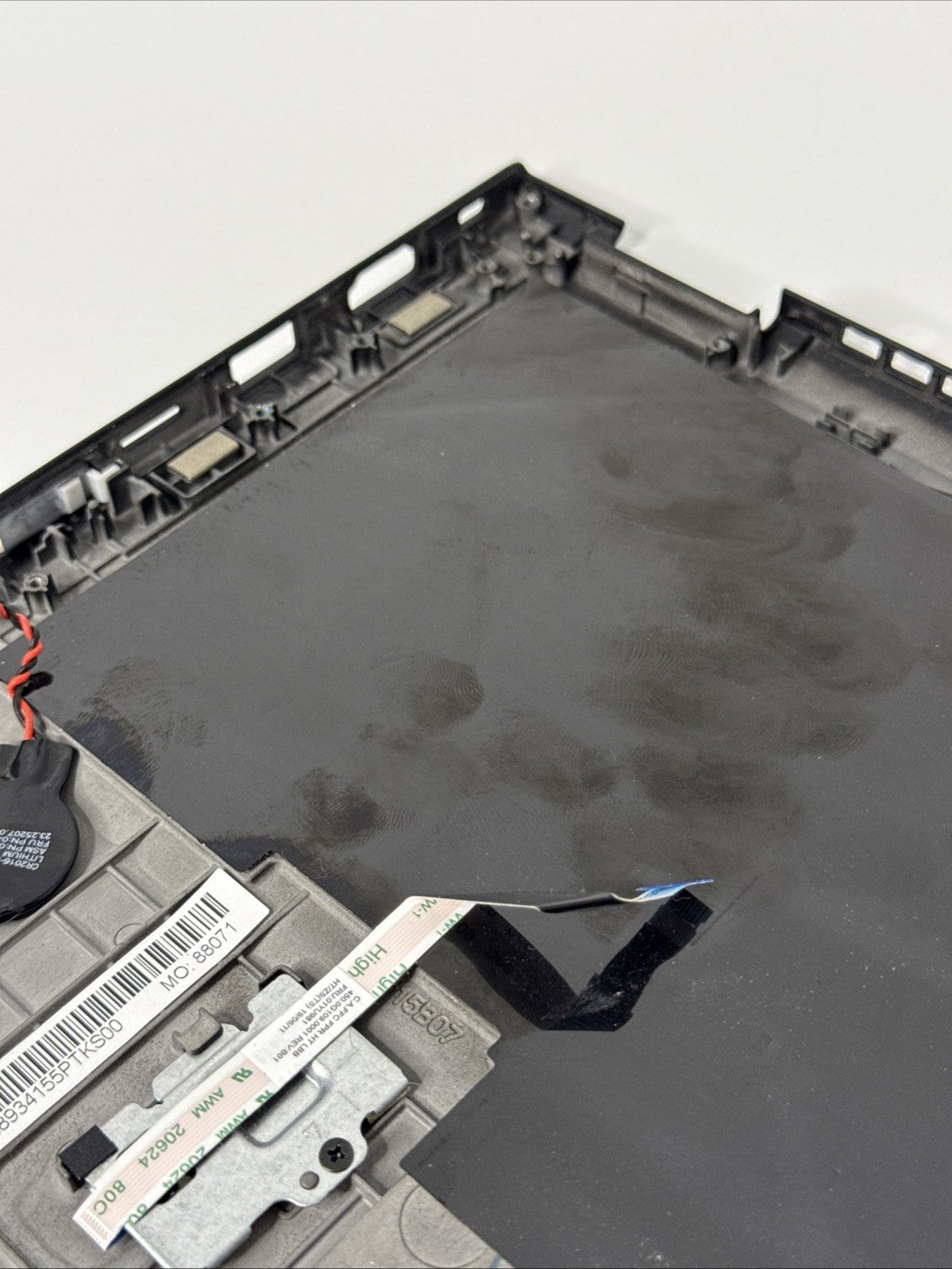 Genuine Lenovo x390 yoga Palmrest Assembly UK Keyboard Black