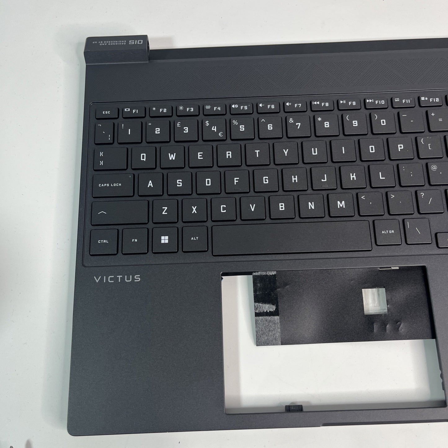 Genuine Black HP Victus 15-fa1003sa Palmrest, Keyboard &speakers