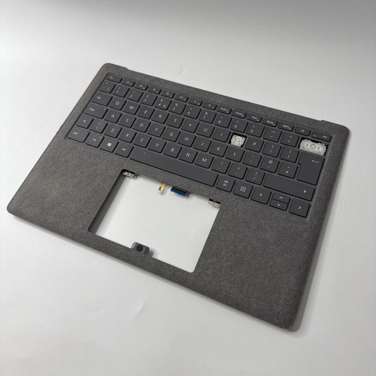 Microsoft Surface 3 1868 Palmrest UK Keyboard Grey M1114618/22-105 |Missing Keys