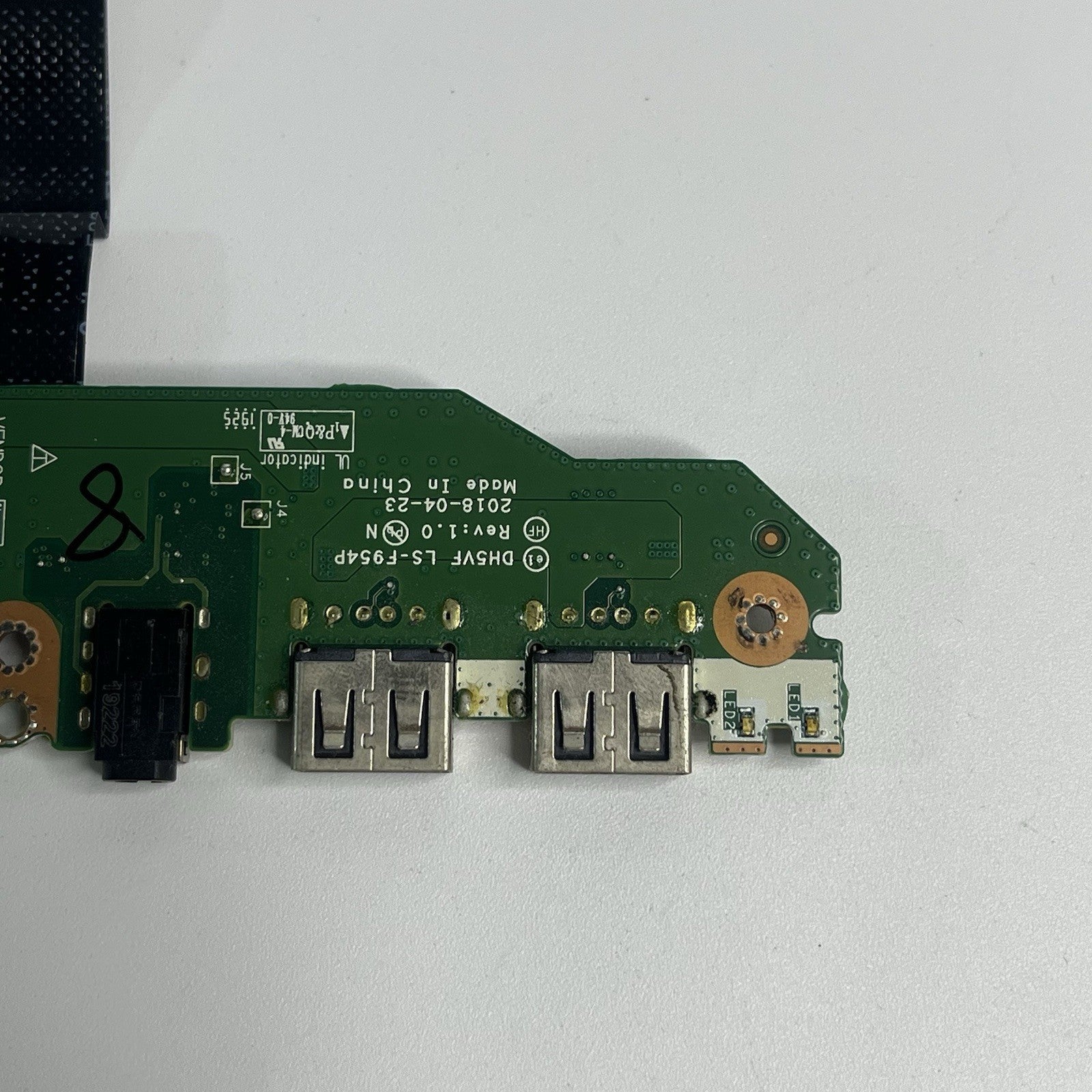 Acer Nitro AN515-52 Dual USB Reader Audio Port Board +Cable LS-F954P 4350NMB0L01
