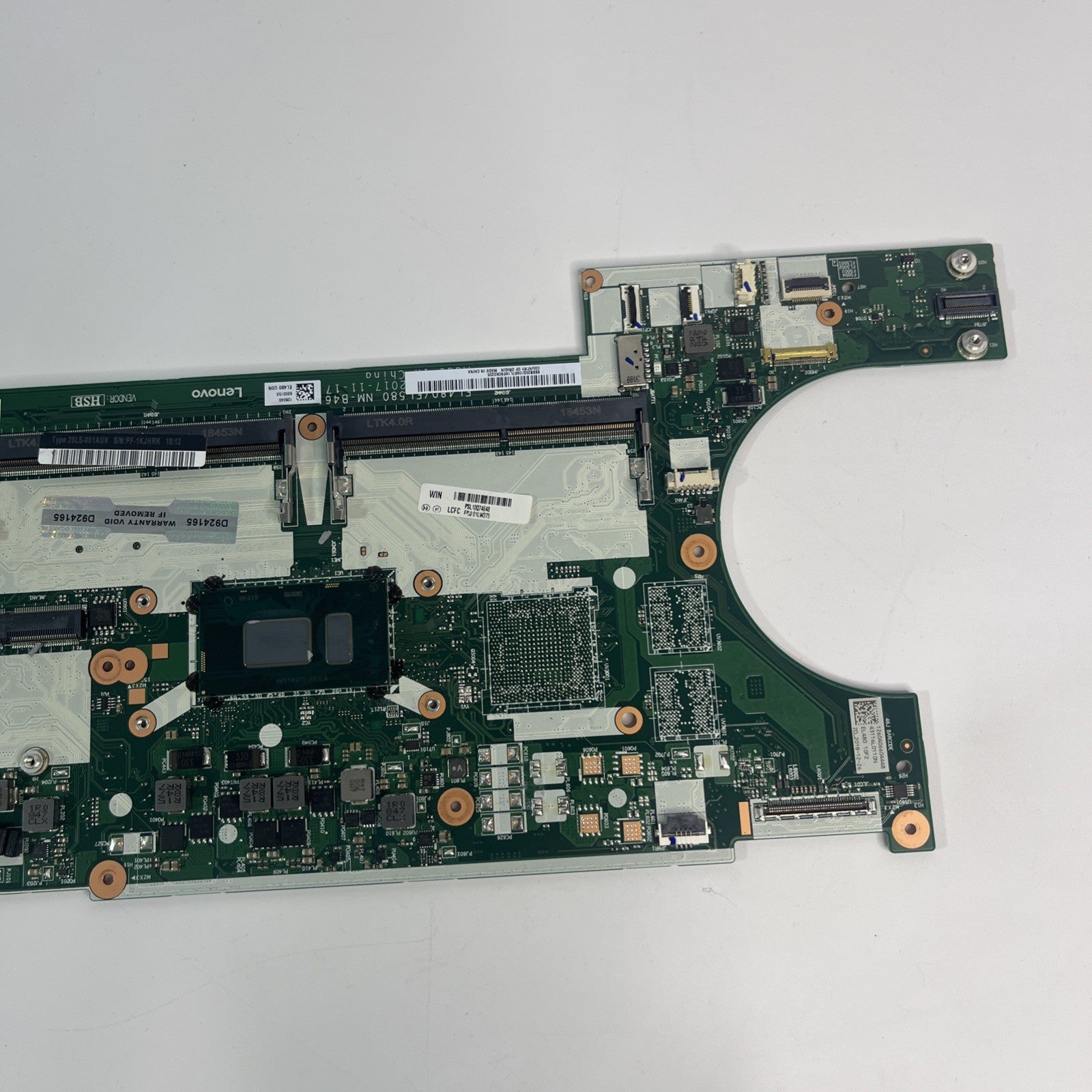 Genuine Lenovo ThinkPad L480 Motherboard I5-8250U NM-B461