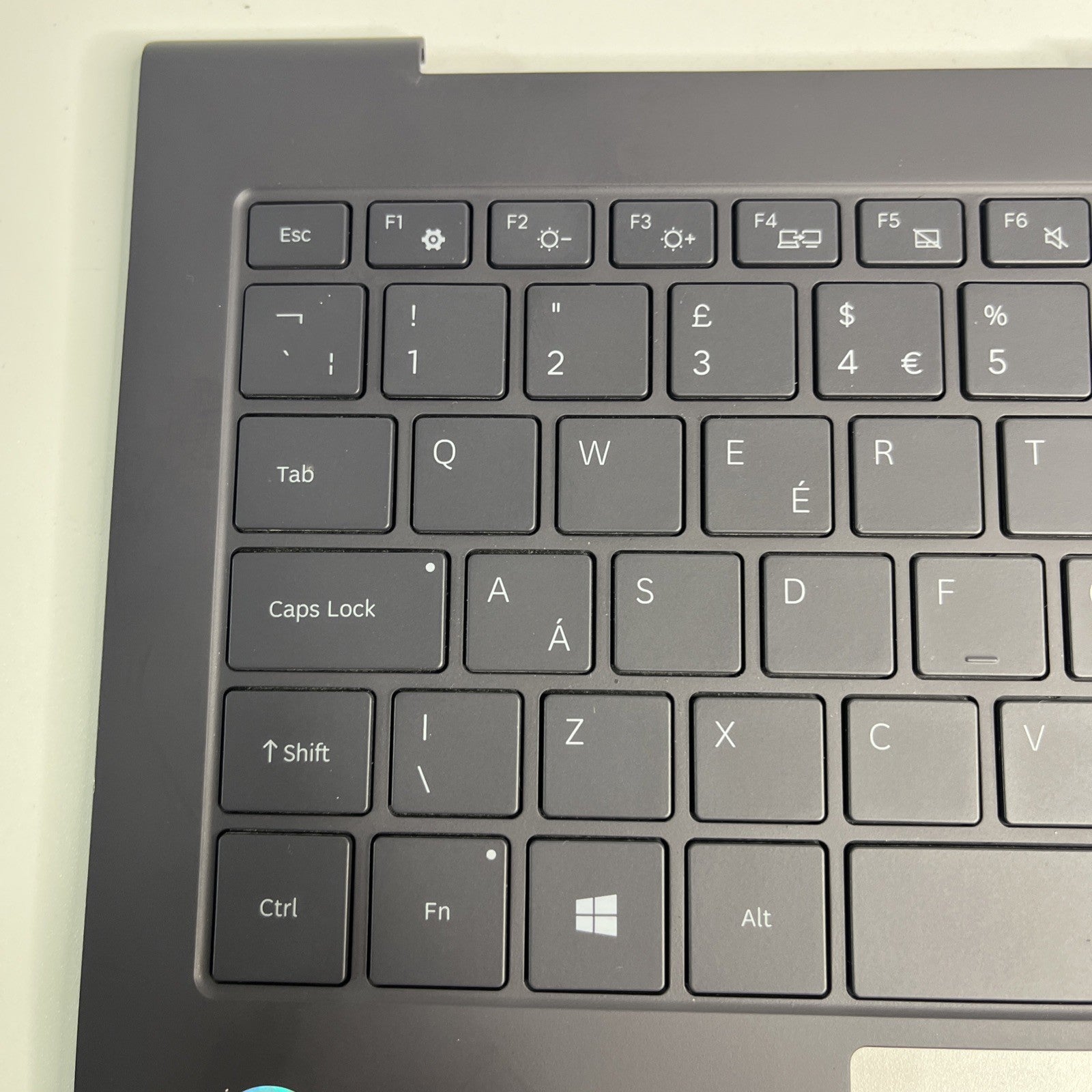 Genuine Palmrest Samsung Galaxy Book S 13 NP767XCM UK Keyboard BACKLIT FAULTY
