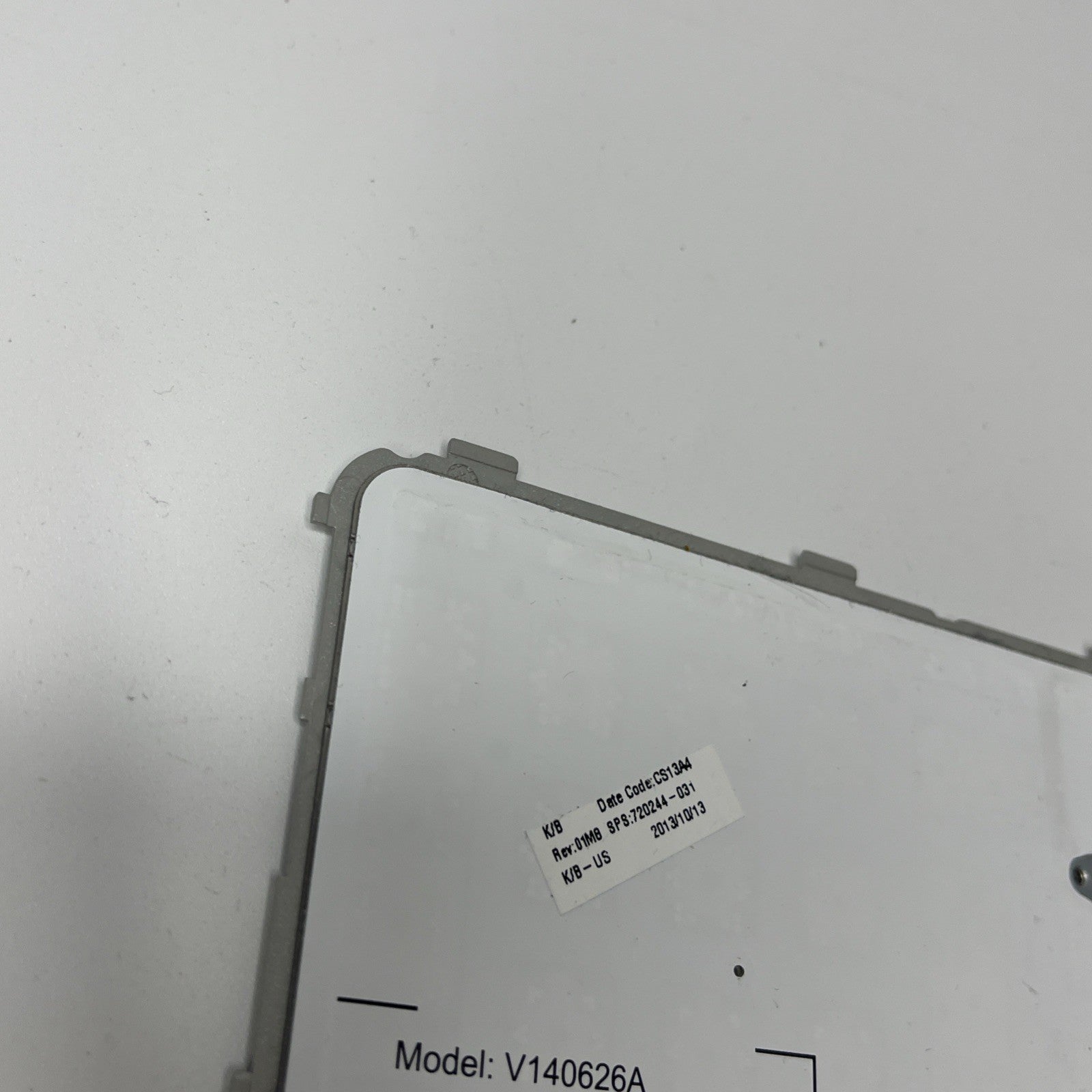 Genuine Black HP ENVY TOUCHSMART 17 Notebook Keyboard Backlit .