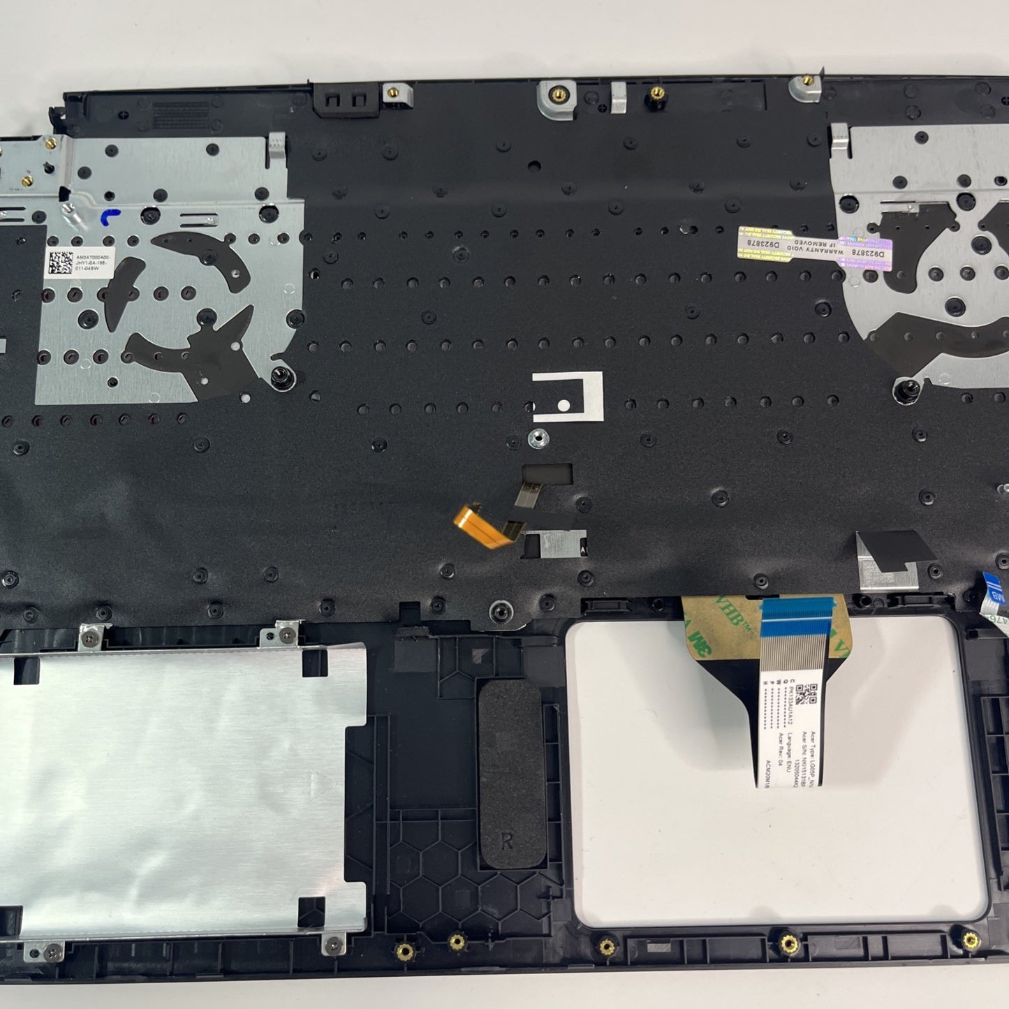 Acer Aspire Nitro AN515-57 Palmrest & Keyboard UK Keyboard AP2K1000600