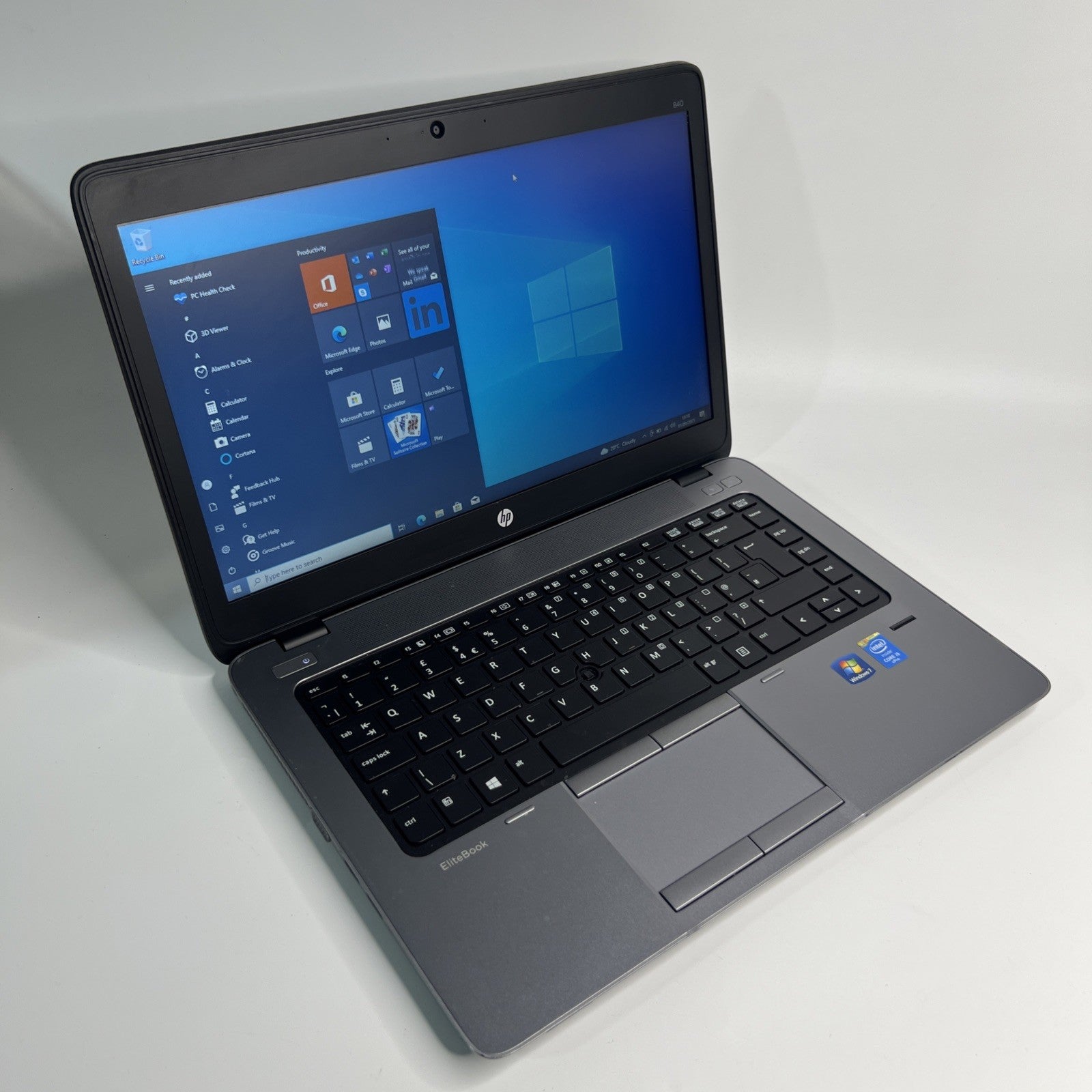 HP EliteBook 840 G1 Intel Core i5-4300U 8GB Ram 128GB SSD Windows 10 Laptop