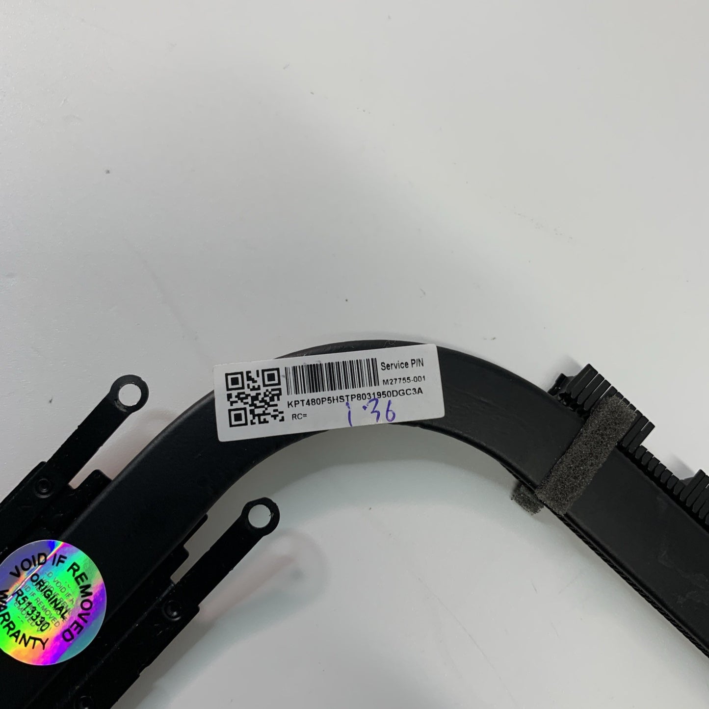 Genuine HP 15S-EQ 15S-FQ Laptop Thermal Cooling Heat Sink L68132-001