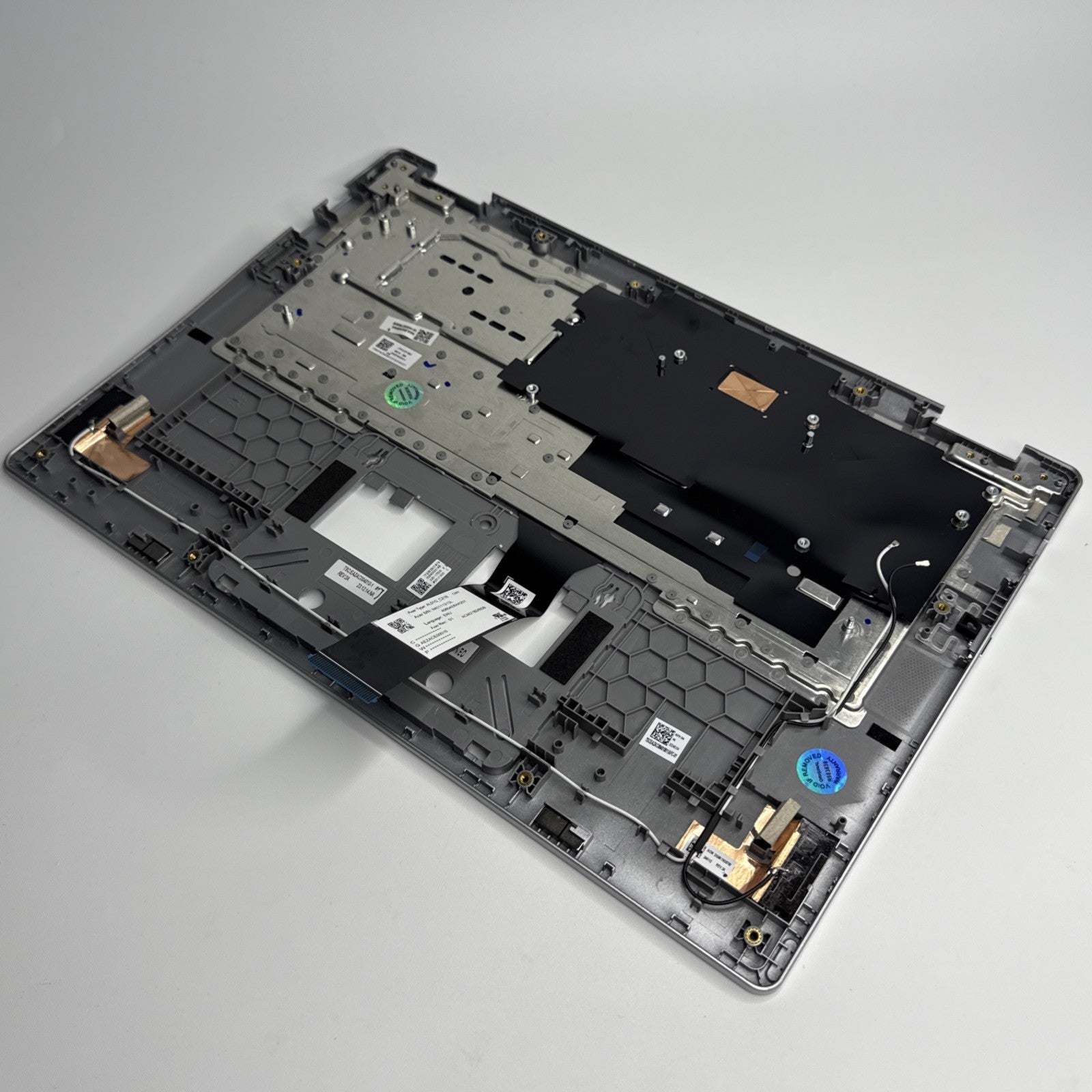 Acer Chromebook Spin 314 CP314-1H Palmrest Assembly UK Keyboard Silver EAZAC0040