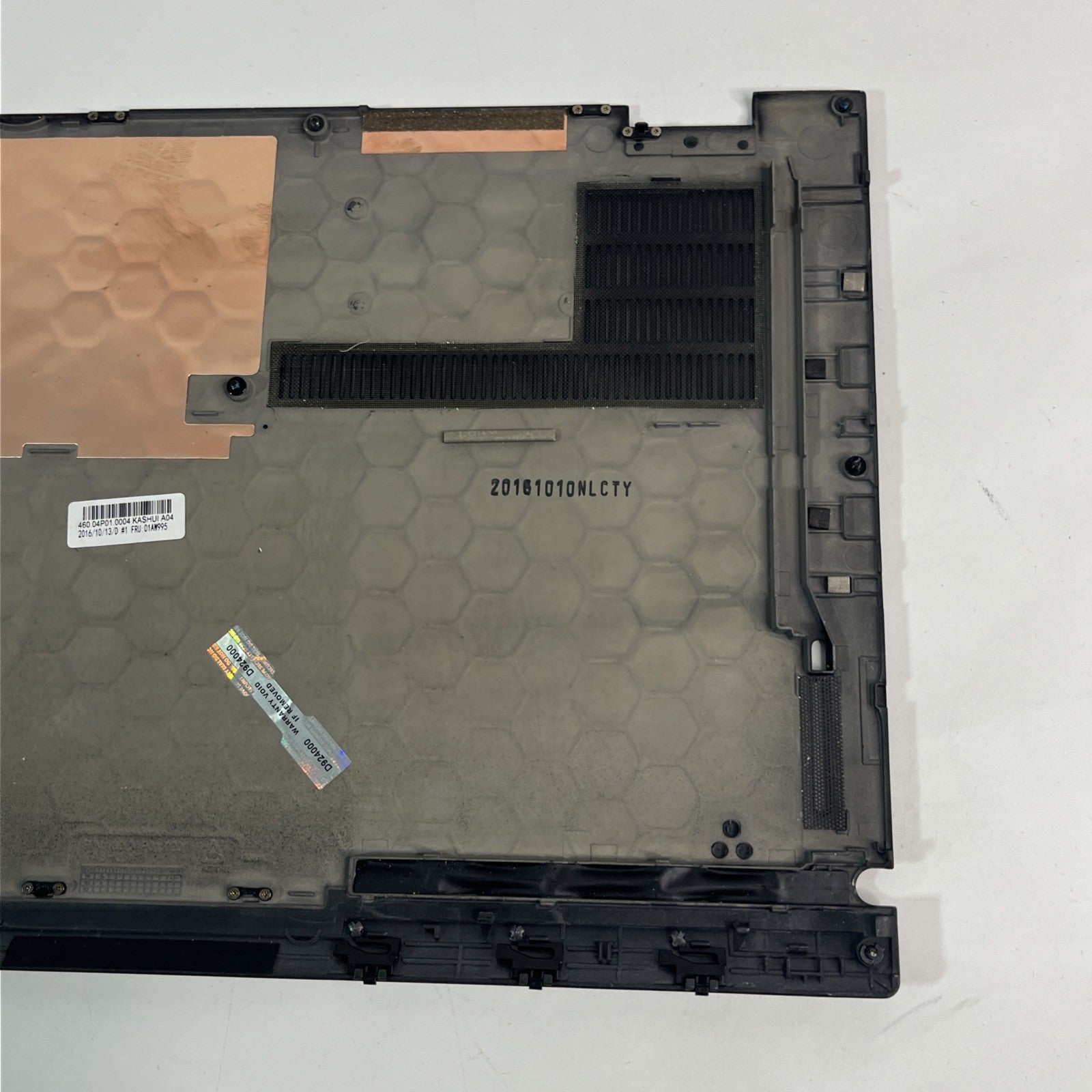 Genuine Lenovo ThinkPad X1 Yoga Gen 1 Bottom Base  Chassis Cover 01AW995