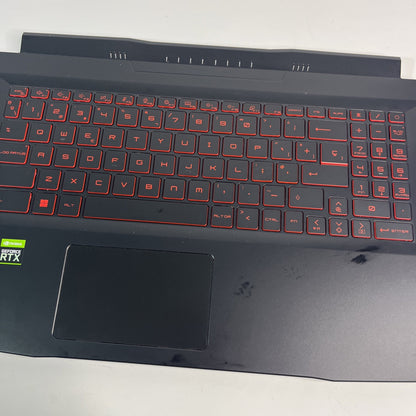 Genuine Black MSI Katana GF66 12UE Palmrest,  Touchpad & Keyboard 307582C211M