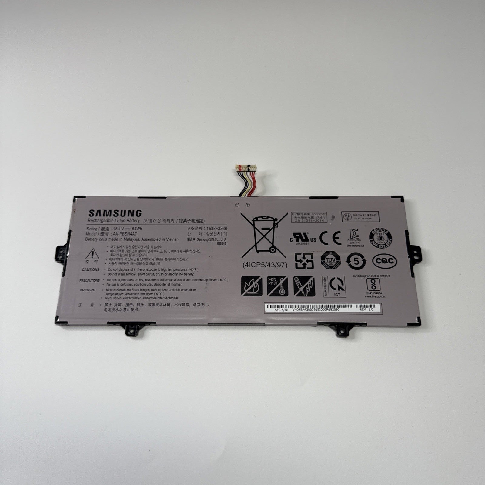 Genuine Battery AA-PBSN4AT For SAMSUNG Galaxy Book NP750TDA-XD1US NP750TDA-XD2US
