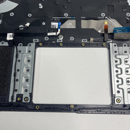Genuine Grey Dell Latitude 3510 Palmrest Keyboard And Speakers  Missing Keys.