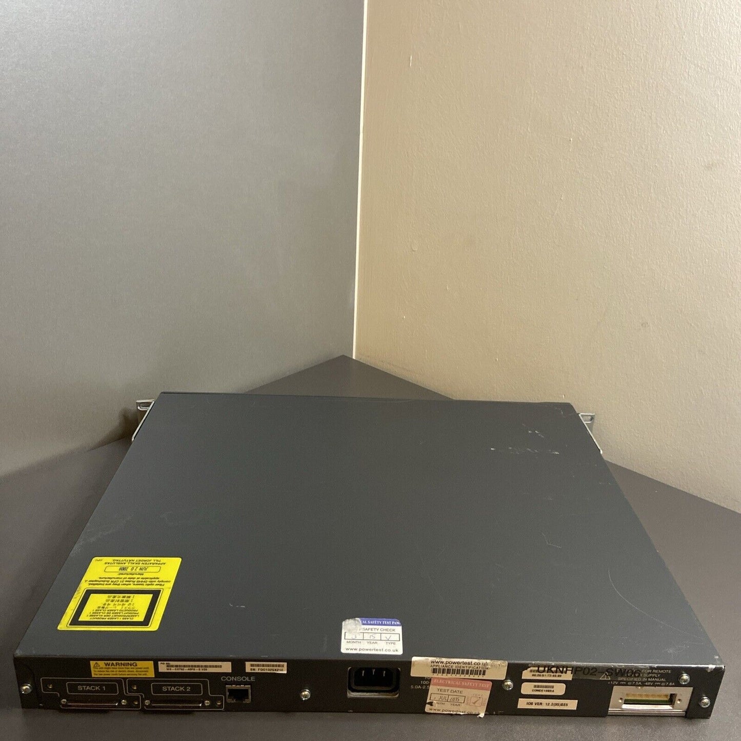 Cisco Catalyst 3750 V2 Series PoE48 Network Switch