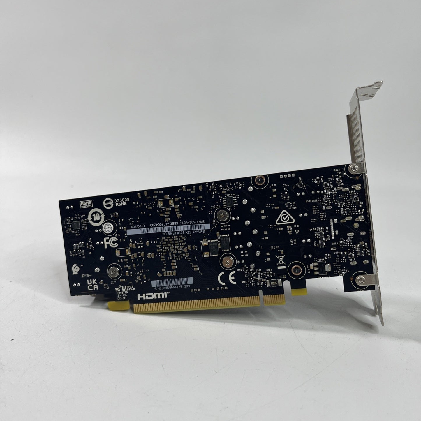 MSI GeForce RTX 3050 Low Profile OC 6GB GDDR6 Graphics Card.Dead