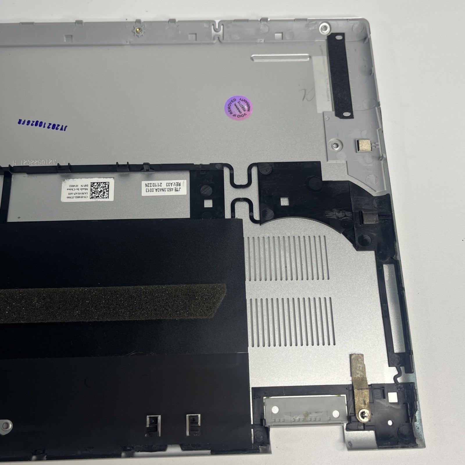 Genuine Dell Inspiron 15 7510 Bottom Cover Silver CN-0F48H2-JTN00