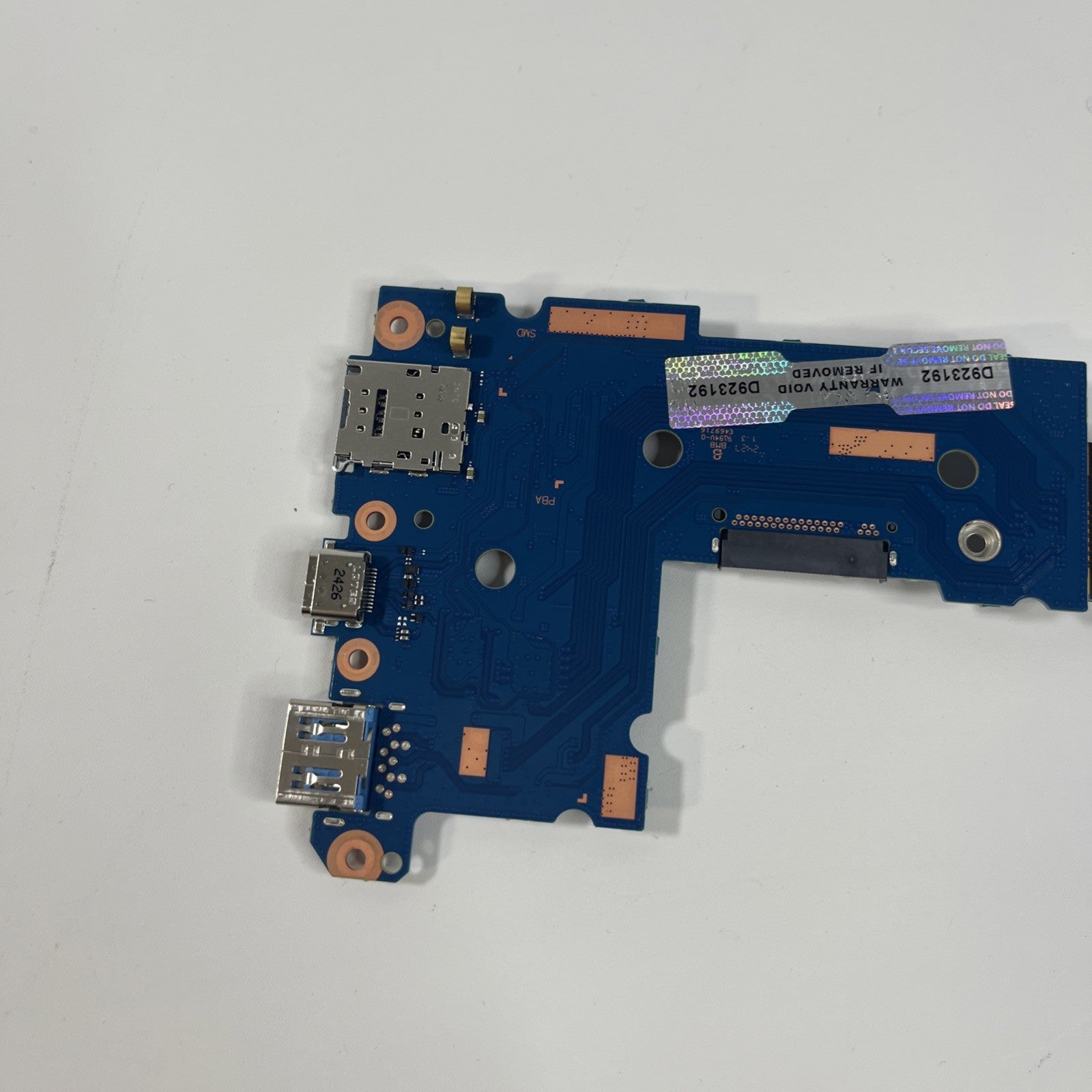 Samsung USB IO PC Board W/Cable Saturn 14 Chromebook Go XE345XDA BA41-02926A
