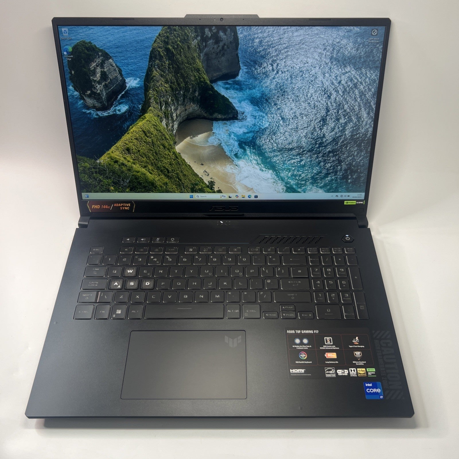 ASUS TUF Gaming F17 Gaming Laptop Intel i7-13620H RTX 4070 16GB RAM 1TB SSD