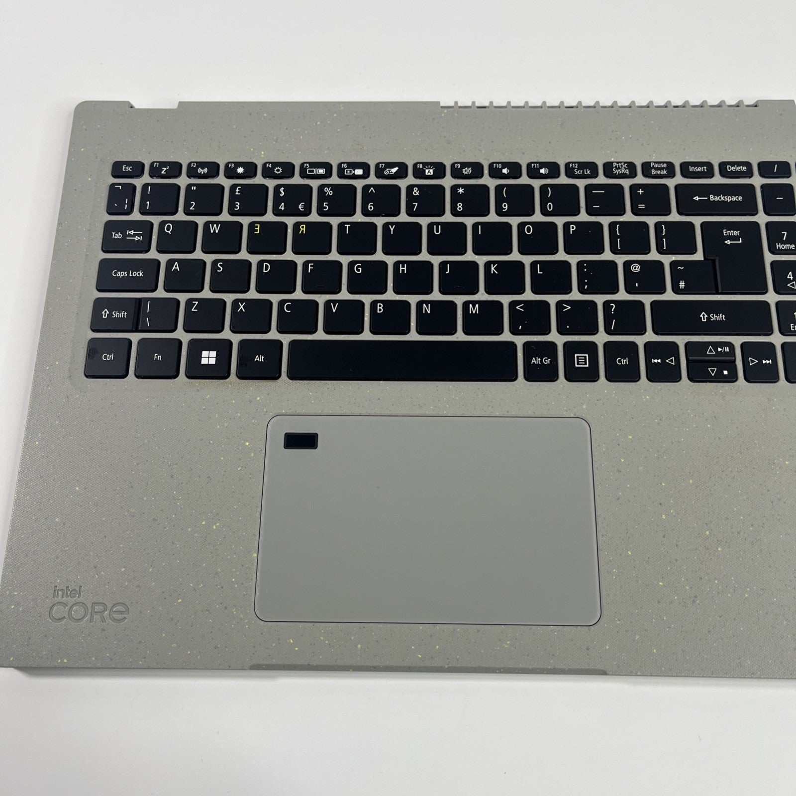 Genuine Acer Aspire Vero AV15-51 Palmrest UK Keyboard with Trackpad.missing Key