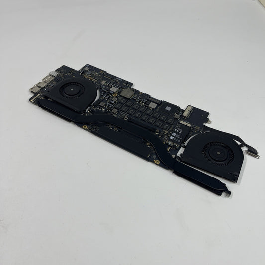 MacBook Pro A1398 Mid 2014 Logic Board,fan& heatsink  2.8GHz Core i7 16GB