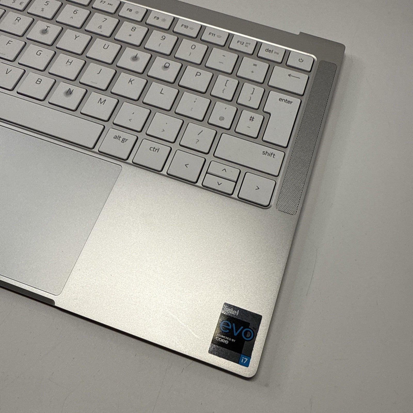 Razer Book 13 RZ09-0357 Genuine Palmrest UK Keyboard Touchpad Silver 13141560