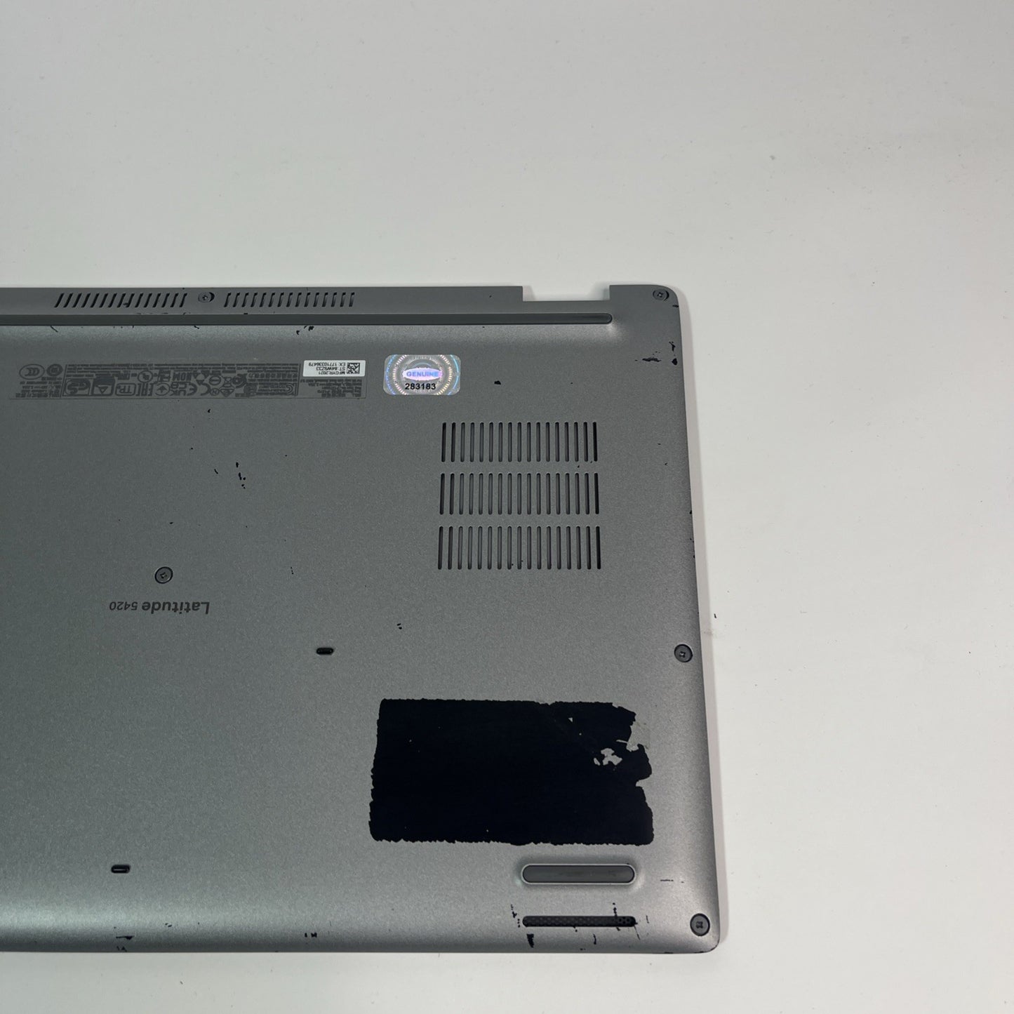 Genuine Silver Dell Latitude 5420 Bottom-base Cover Cn-063DTN-JTD00. Grade C