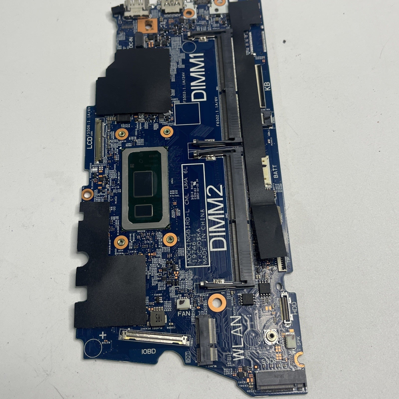 Genuine Dell Latitude 3510 i5-10210U 1.60GHz Motherboard.not Working