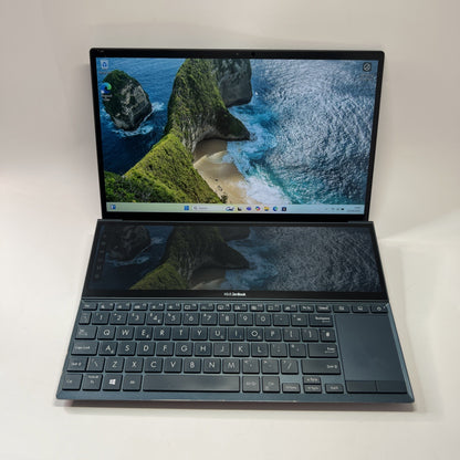 ASUS ZenBook Duo UX482EAR 14”Core i5-1155G7 16GB RAM 256GB SSD Windows 11