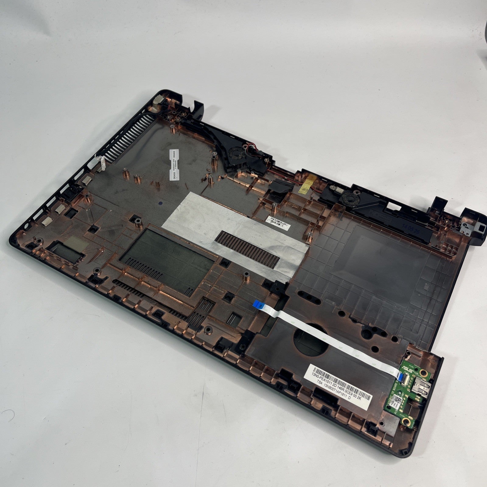 Genuine Black Asus P550L Bottom-base Cover, Speakers & Usb Board 13N0-PEA1511