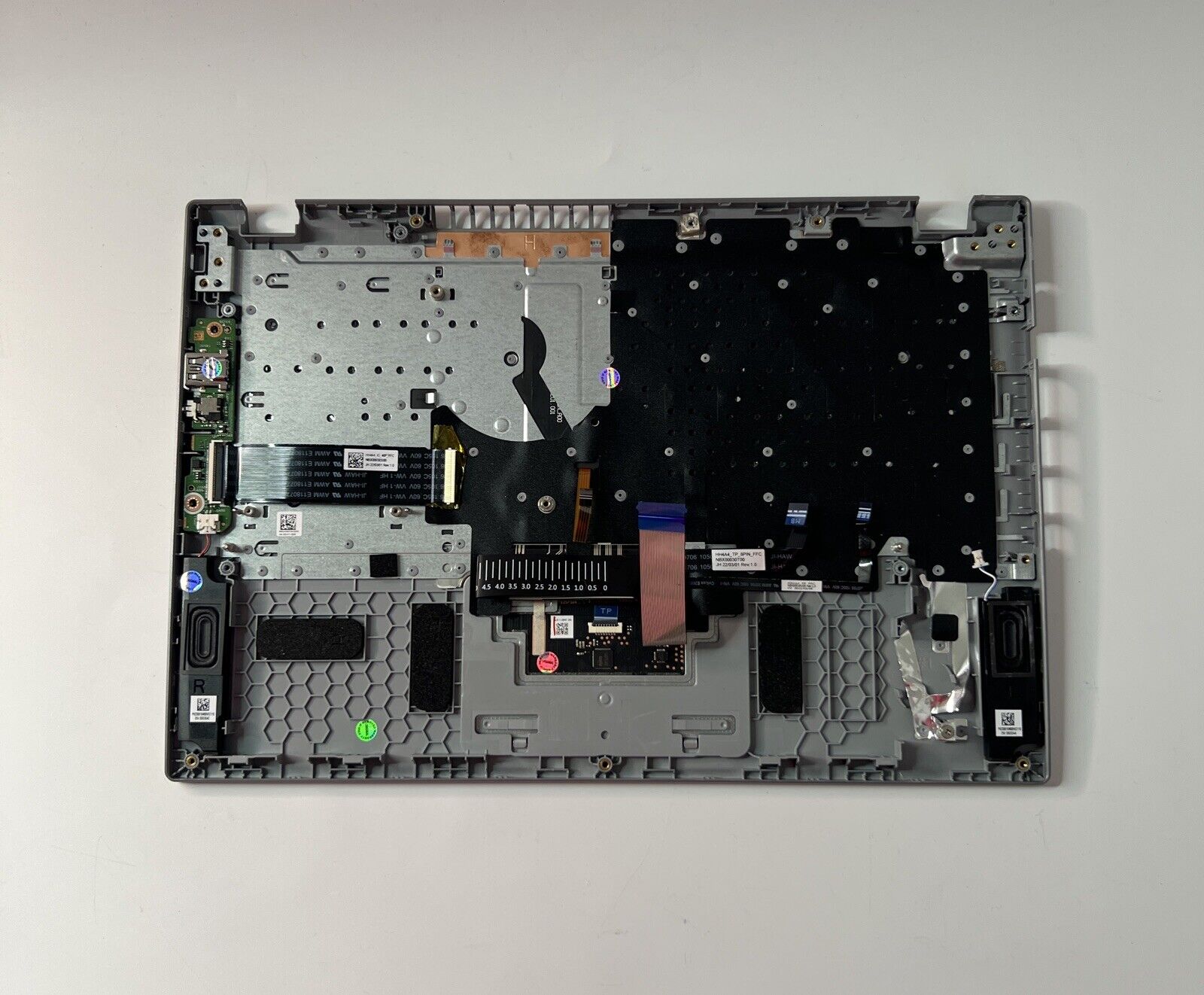 Acer Aspire 5 A514-55 Complete Palmrest Assembly UK Keyboard Touchpad Speakers