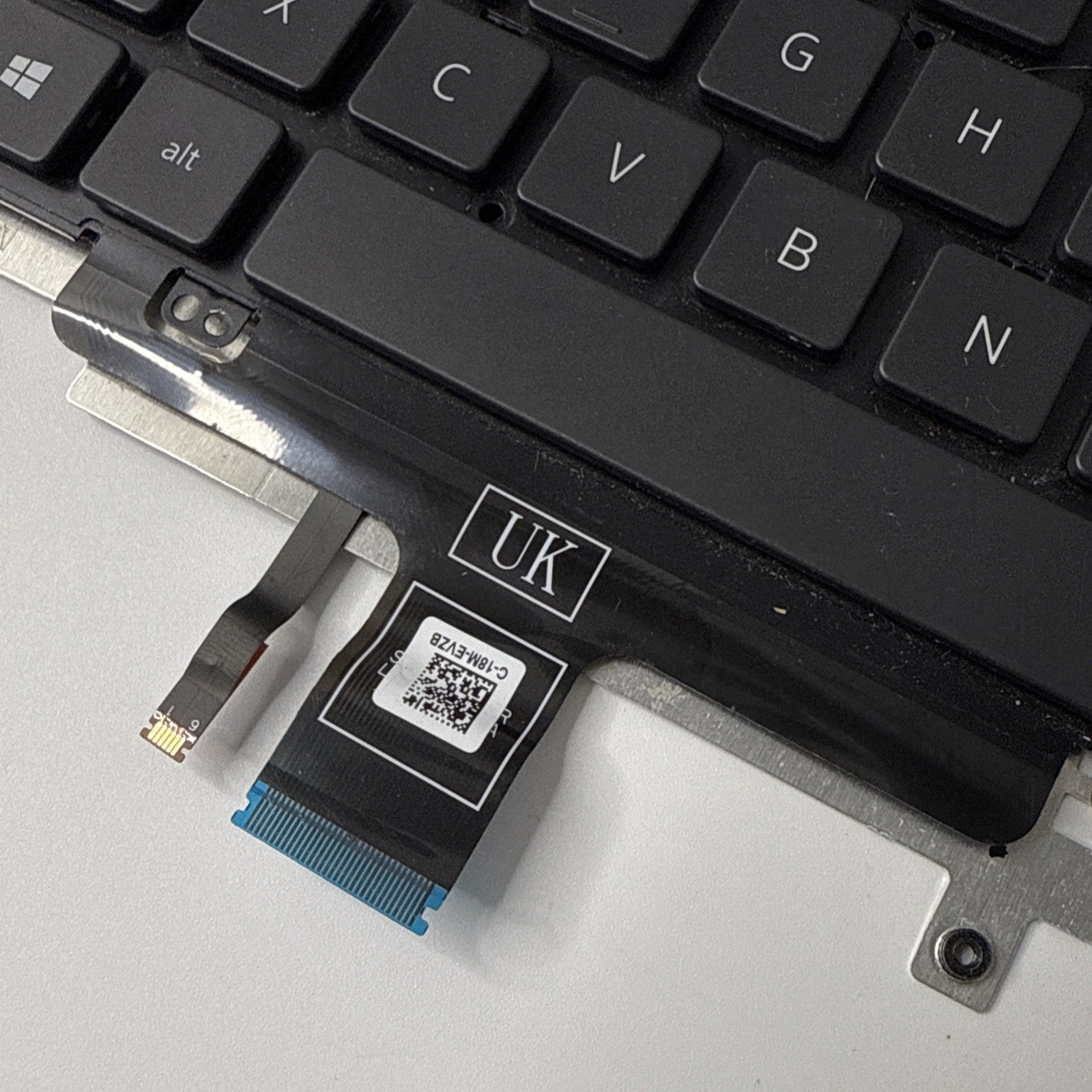 Dell Latitude 5520 | 5521 | 5530 | UK Backlit Keyboard T6FVY 0T6FVY -KEY MISSING