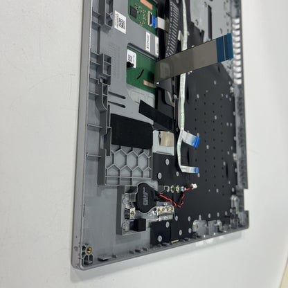 Sliver Acer Aspire 3 A315-24P Palmrest Cover UK Keyboard & Touchpad. Bit Cracked