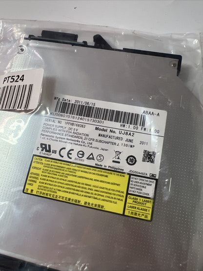 SATA CD DVD Drive rewriter optical drive UJ8E2