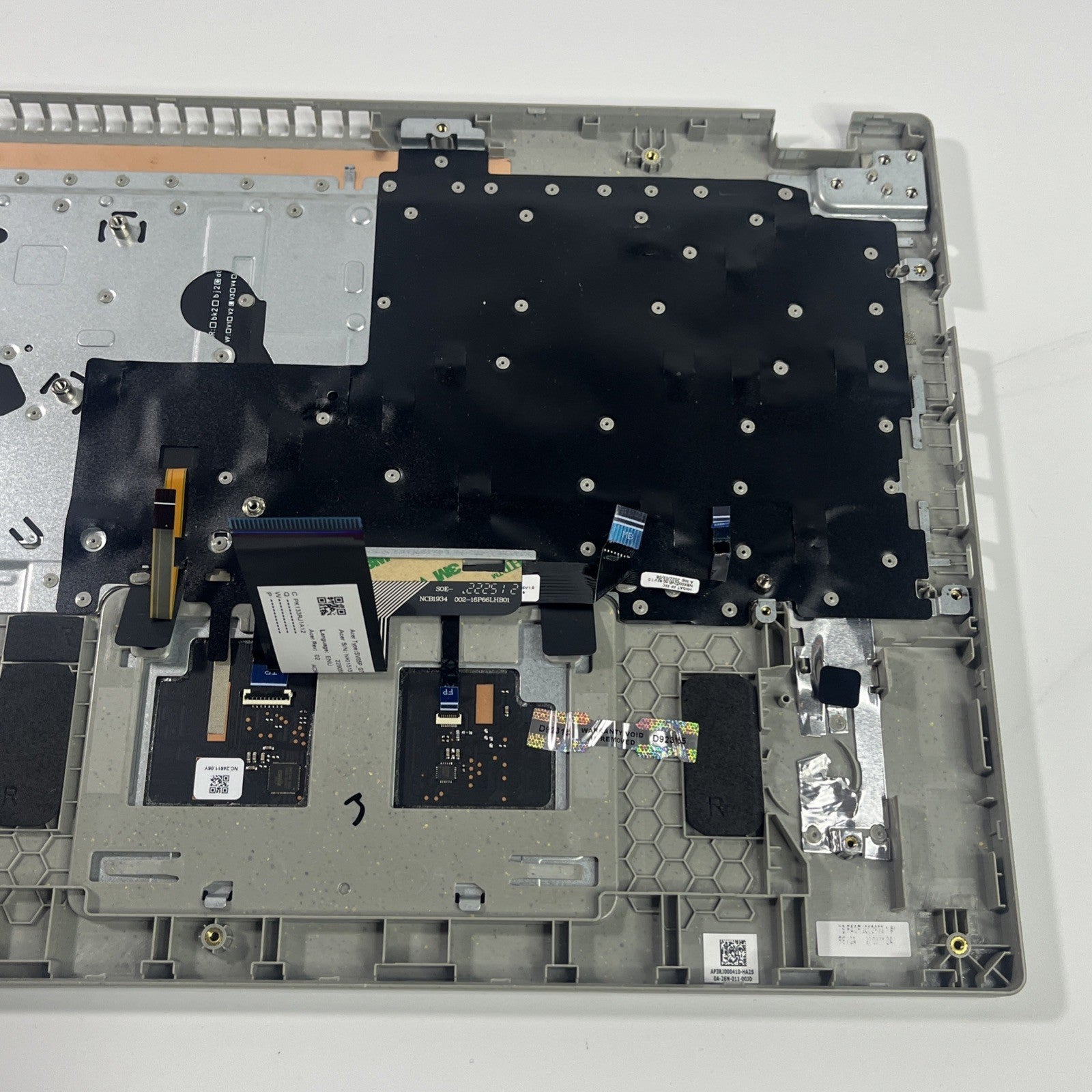 Genuine Acer Aspire Vero AV15-51 Palmrest UK Keyboard with Trackpad.missing Key