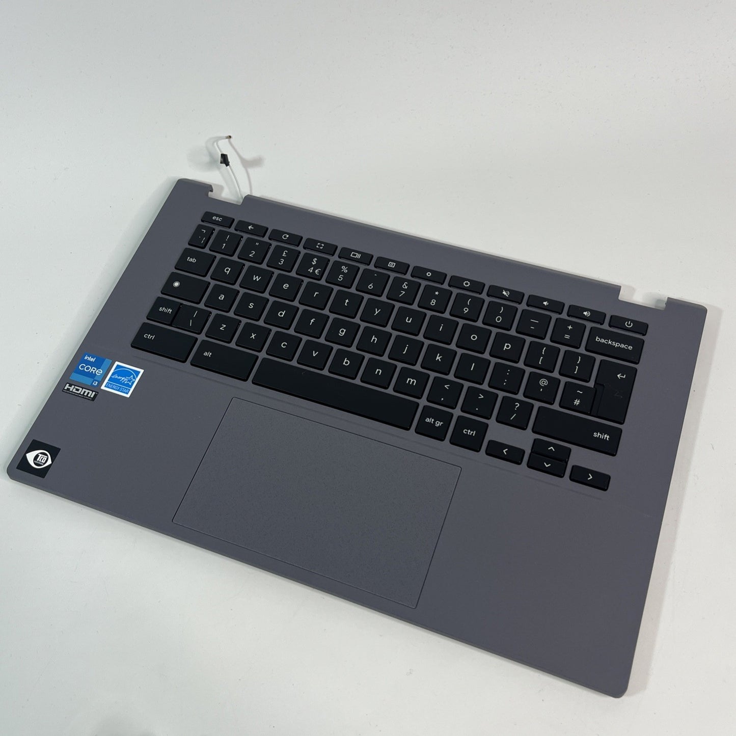 Asus Chromebook Plus CX3402CBA Complete Palmrest Assembly UK Missing Key