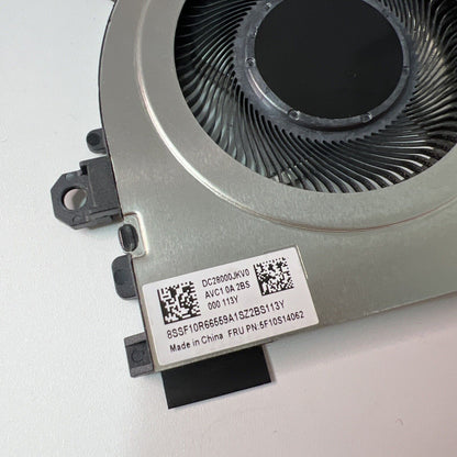 Lenovo Ideapad 5 Chrome 16IAU7 CPU Cooling Fan DC28000JKV0