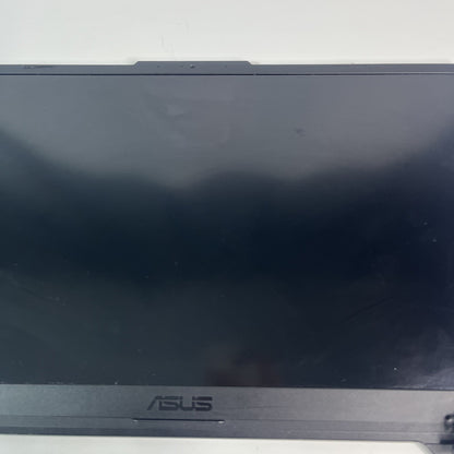 Black ASUS TUF Gaming F17 FX707ZC4 Complete Top Lid And Screen. Damaged Cable