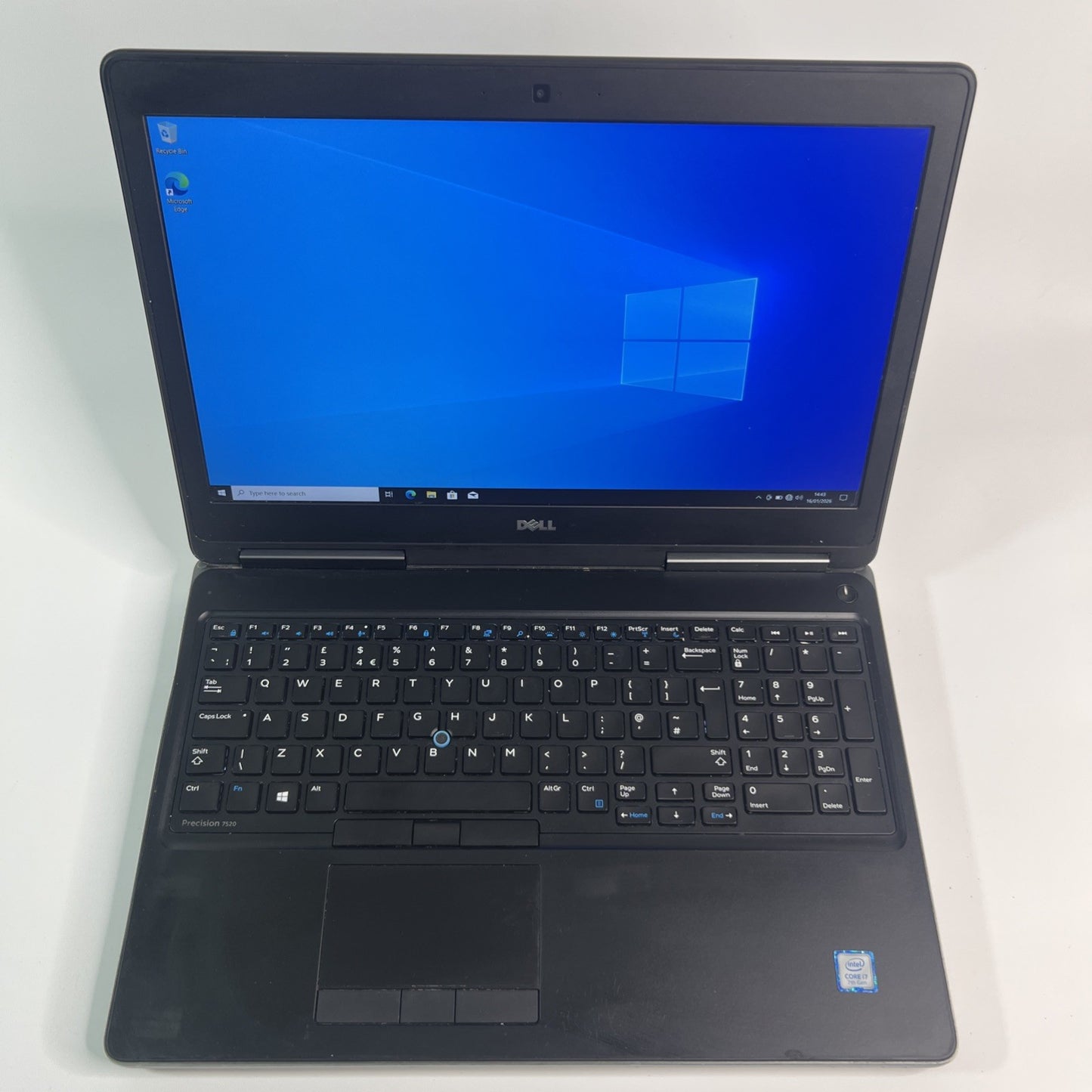 Dell Precision 7520 Mobile Workstation Laptop – Intel Core i7-7920HQ 16GB RAM