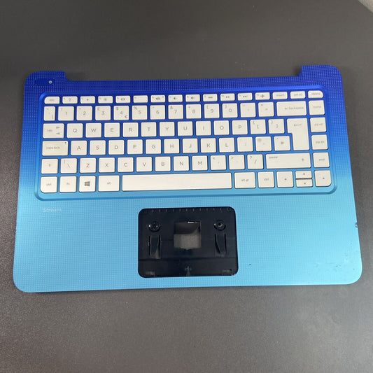 HP Stream 13-C 14-Z Series  Complete Palmrest With UK Keyboard