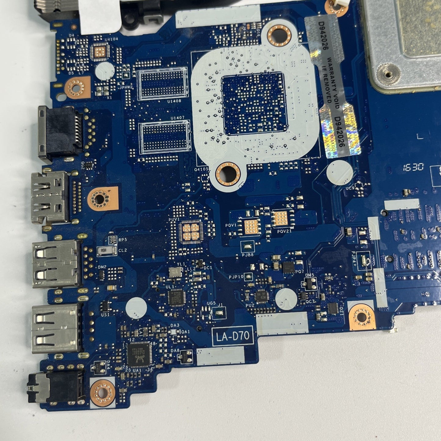 Genuine HP Pavilion 15-AY167SA Motherboard i5 7th Gen +heatsink+fan