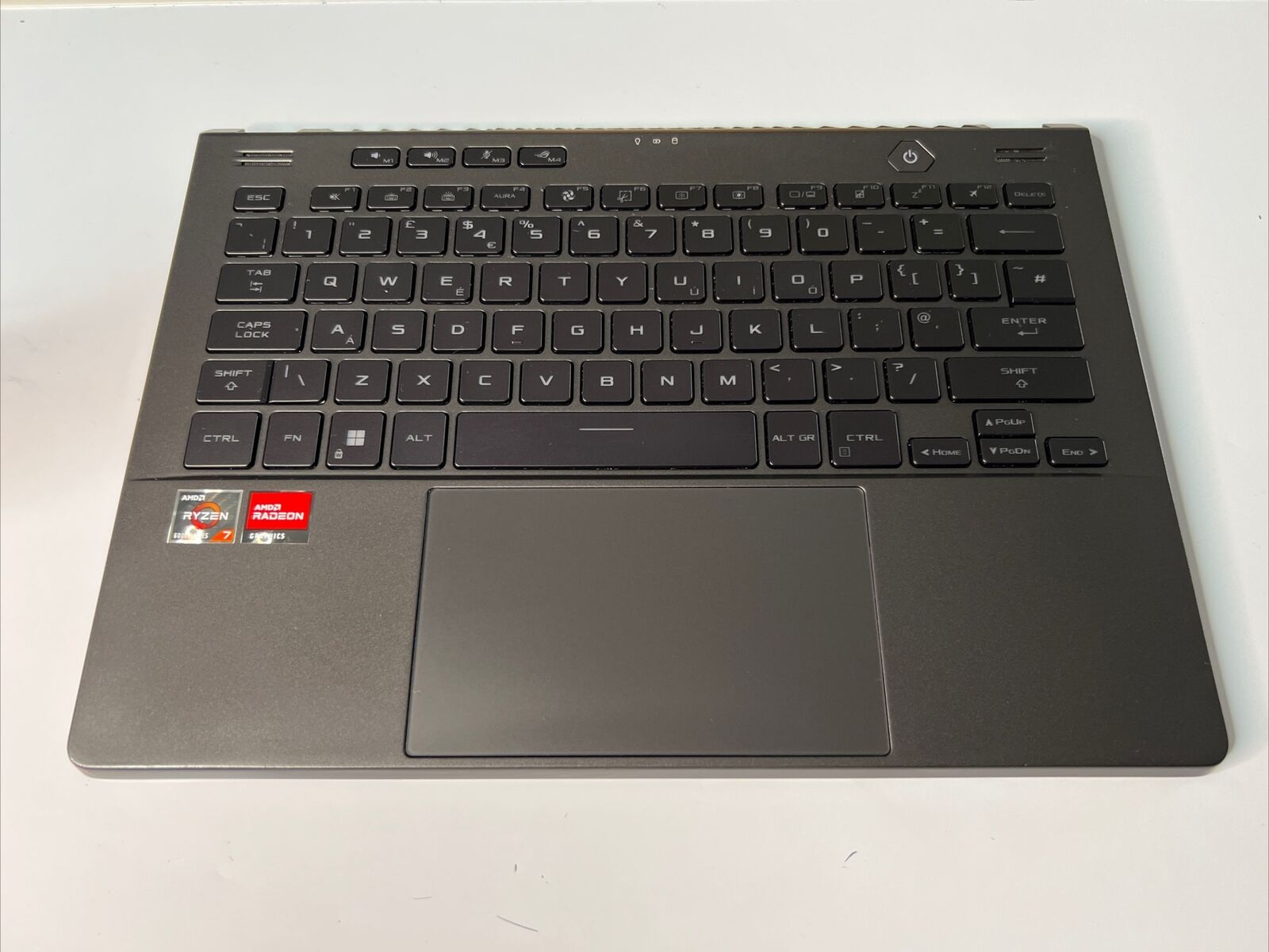 Genuine Asus ROG GA402R Palm Rest Keyboard Touchpad Assembly