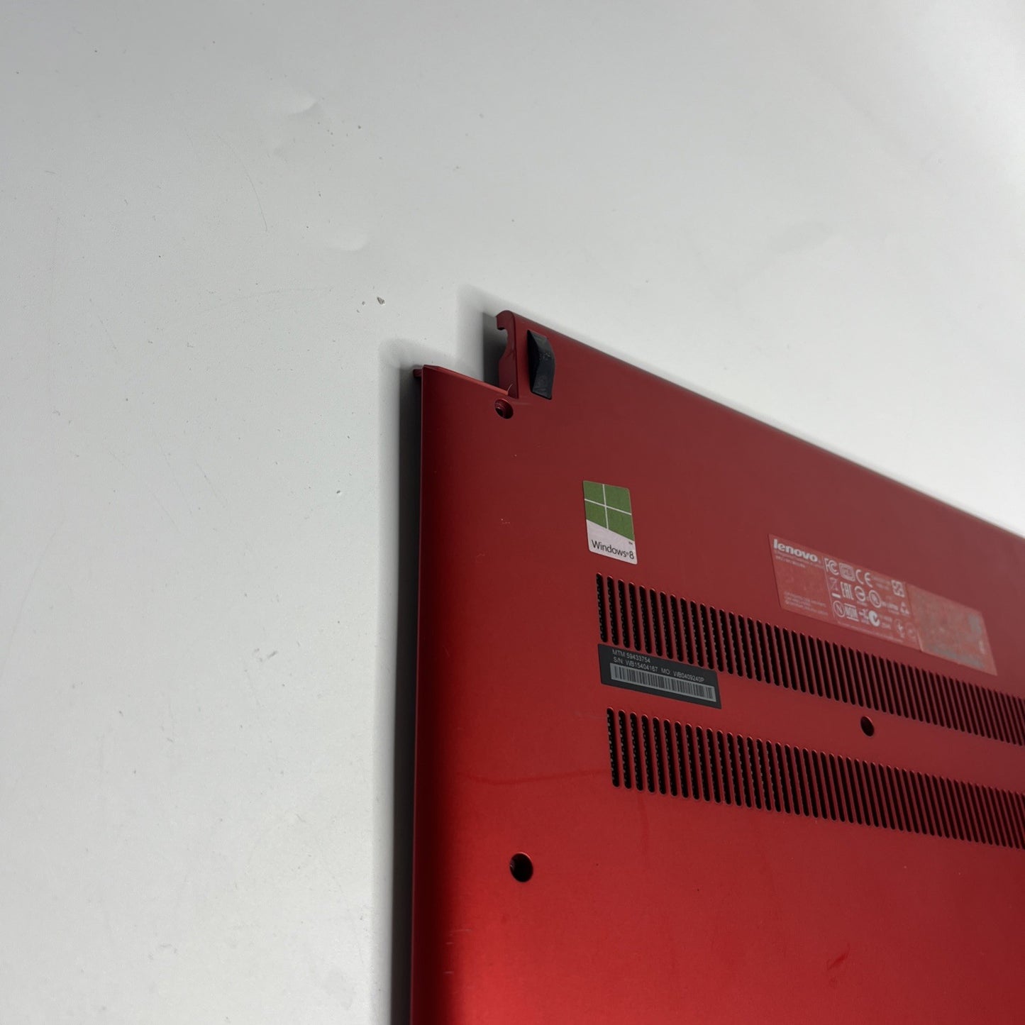 Genuine Lenovo Flex 2-14 Series Red Bottom Base Cover Chassis Housing 5CB0F76733
