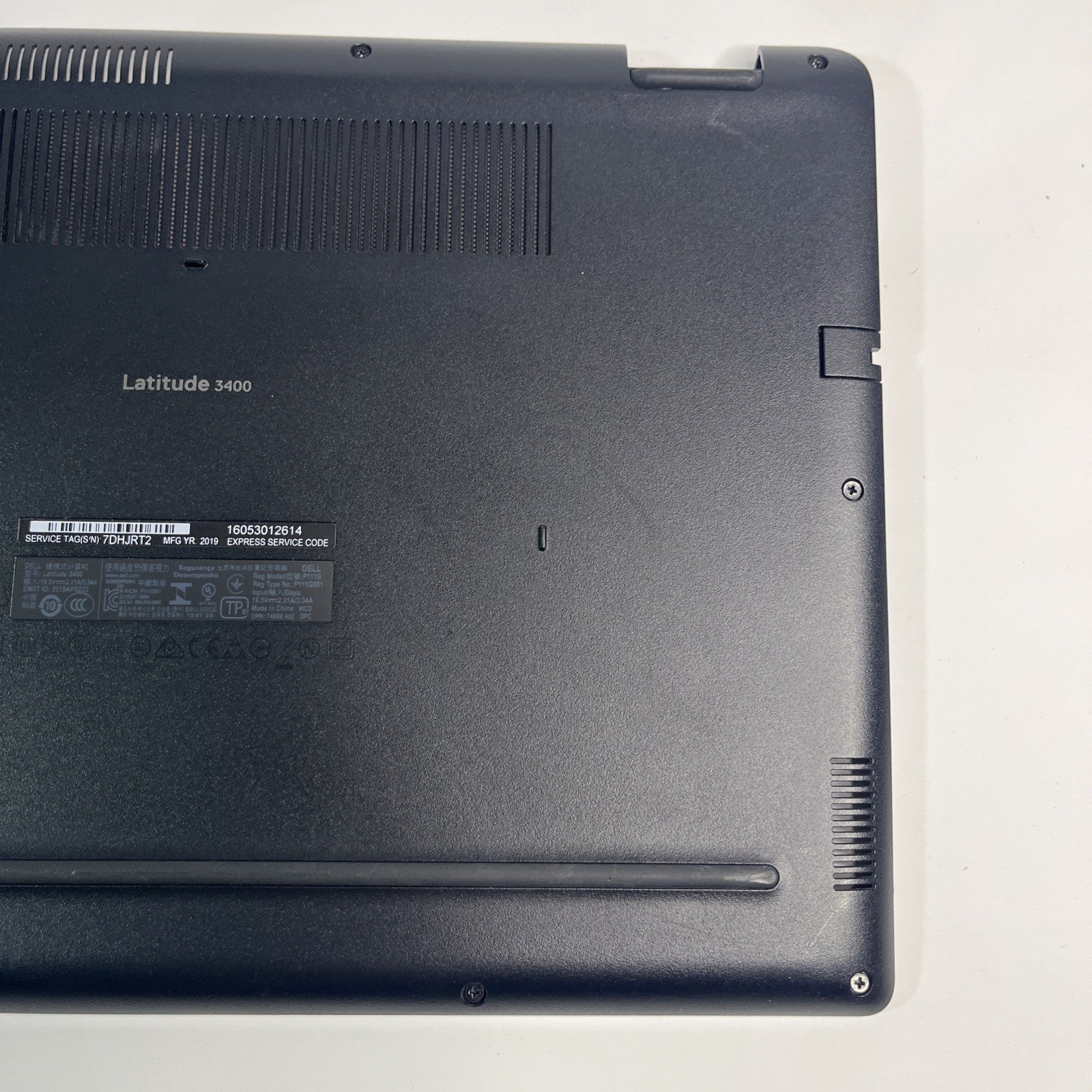 Genuine Black Dell Latitude 3400 Shell Bottom Base Case Cover CN-0HN80Ka-jtn