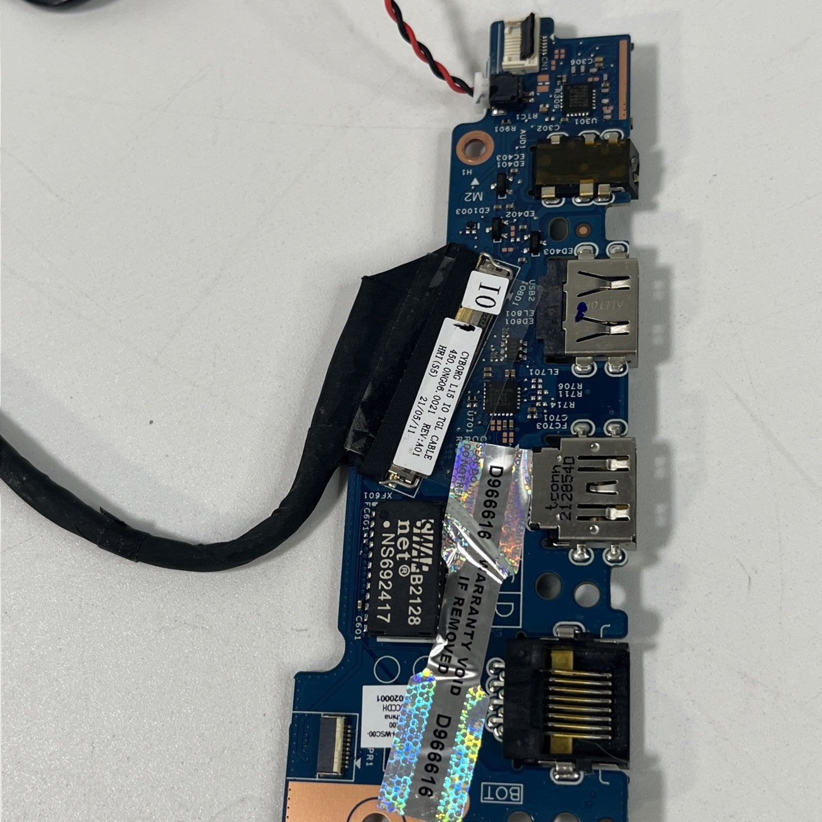 Genuine Dell Latitude 3520 USB Board Audio  Port & Cables.4550ng020001