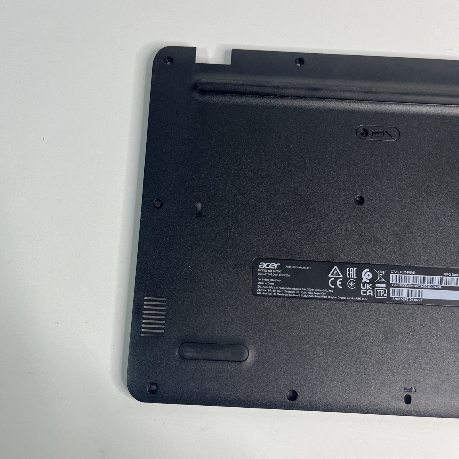 Genuine Black Asus Chromebook CB311 C723-TCO Bottom Base Cover HQ2520100282